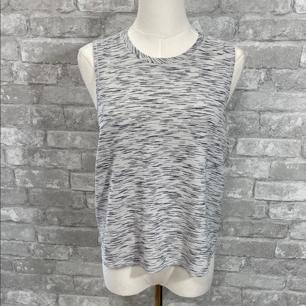 Lululemon Fast As Light Muscle Tank
Tiger Space Dye Black White
